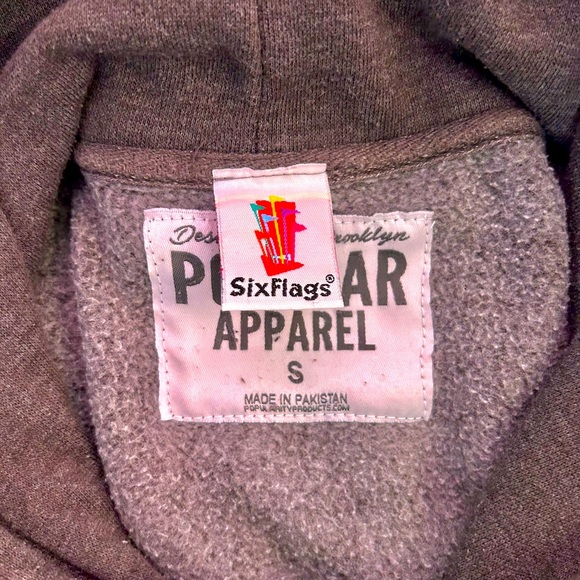 Colorful Six Flags Hoodie - Picture 5 of 5